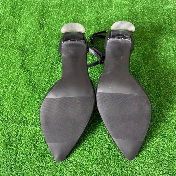 Torrid Lucite D'orsay Ankle Strap Closed Toe Heel Extra Wide Shoes Size 13WW NEW - Picture 9 of 12